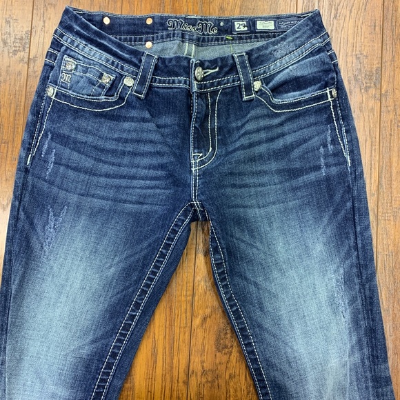 Miss Me Signature Boot Bootcut Jeans Sz 29 L 29 - Picture 5 of 6